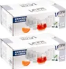 Vilde | Trinkgläser Set - 12 Stück - Geriffeltes Glas - 350 Produktbild-Vorschau 7