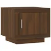 vidaXL Table basse marron imitation chêne 51x50x45 cm Bois Voir les images du produit 1