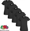 Fruit of the Loom Damen T-Shirt 5 Stk. Rundausschnitt Bw. Produktbild-Vorschau 5
