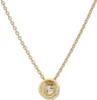 JuwelmaLux Kette Gelbgold 585er 14 Karat mit Brillant 0,15 Produktbild-Vorschau 2