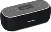 A close-up studio shot of a portable Bluetooth speaker. Produktbild-Vorschau
