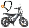 OUXI GT20 - Fatbike eléctrica con candado de cadena - 20 Vista previa de la imagen del producto 2