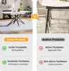 MODFU Jídelní stůl s imitací mramoru 120 (160) x 80 cm Náhled obrázku produktu 3