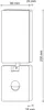 2x LED Aussenleuchte Bewegungsmelder Wand Leuchte anthrazit Produktbild-Vorschau 7