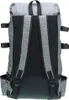 The back view of a gray and black backpack. Anteprima dell’immagine prodotto