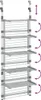 A vertical, multi-tiered drying rack with adjustable shelves. Produktbild-Vorschau