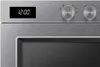 A close-up view of the control panel and display of a microwave oven. Náhľad obrázku produktu