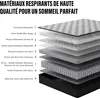 DEWINNER Matelas Hybride 160x200x25 cm, Mousse à Mémoire de Voir les images du produit 2