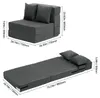 SucceBuy 3-in-1-Klappsofa, faltbares Schlafsofa mit 2 Produktbild-Vorschau 7