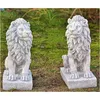 Löwen Figuren im Set für den Garten Terrasse oder Balkon Produktbild-Vorschau 2