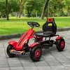 HOMCOM Gokart/Treinauto met handrem, verstelbare stoel, Productafbeelding-voorbeeld 2