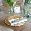 HMF 37230-S6 Tischset rund geflochten aus Wasserhyazinthe, Produktbild-Vorschau 4
