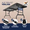 CASARIA® Gartentisch 183x76cm Klappbar Wetterfest Tragbar Produktbild-Vorschau 3