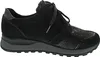 A side view of a black women's sneaker. Náhled obrázku produktu