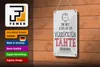 Blechschild Spruch Eine muss Job der Tante übernehmen Produktbild-Vorschau 3