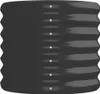 A dark, corrugated raised garden bed. Produktbild-Vorschau