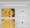 KLAMER Heißluftfritteuse XL 5,5l, Multifunktionale Produktbild-Vorschau 6