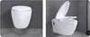 Hänge WC Toilette Spülrandlos abnehmbarer WC Sitz mit Produktbild-Vorschau 1