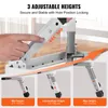 VEVOR Tritthocker Stahl, faltbar, rutschfest, extra-breite Produktbild-Vorschau 2