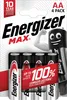 Energizer ® Pile Max® AA/Mignon LR6 alcaline-manganèse 1,5V Voir les images du produit 4