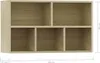 Libreria/seduta Sonoma rovere 50x25x80 cm materiale a base Anteprima dell’immagine prodotto 13