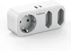 TESSAN Mehrfachstecker 3 Fach Steckdosenadapter mit 1 USB C Produktbild-Vorschau 1