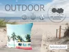 heimtexland ® Outdoorkissen Lotus Effekt 45x45 Garten Produktbild-Vorschau 3