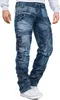 Kosmo Lupo Herren Jeans KM001 Blau W32/L32 Produktbild-Vorschau 4