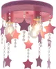 Olucia - DOENJA - Deckenleuchte für Kinderzimmer - Rosa Produktbild-Vorschau 1