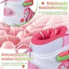 Roller COSTWAY pour enfants, 4 tailles réglables (30-33), Voir les images du produit 6