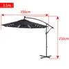 LARS360 3,5m LED Sonnenschirm Ampelschirm Solar Produktbild-Vorschau 11