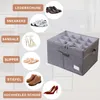 MODFU Faltbare Schuhbox Aufbewahrungsbox,Stapelbare Produktbild-Vorschau 4