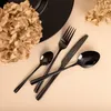Zestaw sztućców | LUGANO | czarny | 24 elementy | 854274 Podgląd zdjęcia produktu 15