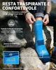 CAMBIVO Calze Ciclismo Compressivo 2Paia, Calze Trekking Anteprima dell’immagine prodotto 4