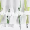 Joyswahl 2er Set Scheibengardine Voile Bistrogardine Küche Produktbild-Vorschau 7