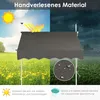 COSTWAY 150cm breit Klemmmarkise Balkonmarkise mit Produktbild-Vorschau 3