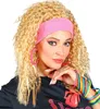80er Jahre Fashion Perücke in blond mit Haarband Produktbild-Vorschau 1