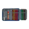 McNeill trousse à crayons Pencil Case with Pens Tetra bleu Voir les images du produit 4