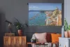 MuchoWow® Wandteppich Wandbehang Boot - Meer - Haus - Produktbild-Vorschau 5
