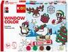 Zestaw farb do okien Marabu KiDS "Zimowa zabawa", 6 x 25 ml Podgląd zdjęcia produktu 1