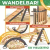 KIDIZ® Klettergerüst Montessori Kletterdreieck 7in1 Produktbild-Vorschau 4