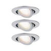 Paulmann Einbauleuchten-Set LED 3x6W chrom-matt Produktbild-Vorschau 13