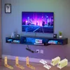 FABATO schwebender TV-Schrank mit LED-Beleuchtung & Produktbild-Vorschau 7
