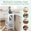 WOLTU Lernturm 3 in 1, Kinderhocker Kindertisch Tafel, mit Produktbild-Vorschau 5
