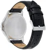The back of a watch with a black leather strap. Náhľad obrázku produktu
