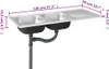 vidaXL Evier double argenté 1200x500x155 mm acier Voir les images du produit 7