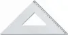 ARDA 18040, Schreibtisch-Lineal, Aluminium, Aluminium, cm, Produktbild-Vorschau 1