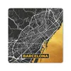 MuchoWow® Mauspad Mousepad Barcelona - Stadtplan - Karte - Produktbild-Vorschau 1