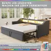 MODFU Rozkládací postel Denní postel 90/180 x 190 cm, Náhled obrázku produktu 4