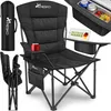 TRESKO® Campingstuhl Faltbar bis 200kg | Faltstuhl mit Produktbild-Vorschau 1